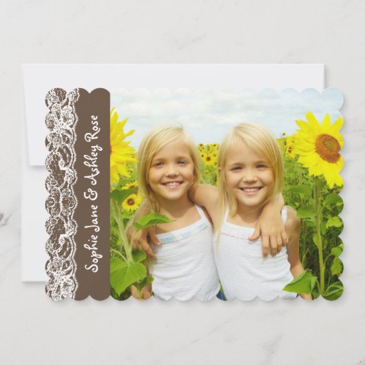 ツイお洒落ンバーズレースバースデーパーティー招待状 招待状 (裏面)