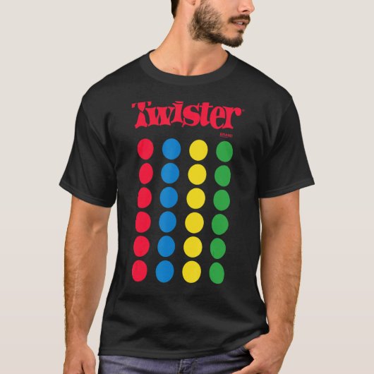 ツイスターゲーム Tシャツ (正面)