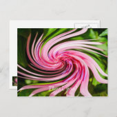 ツイストした美しさ ポストカード (正面/裏面)