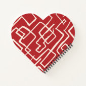 ツイストと赤に変換 ノートブック (裏面)