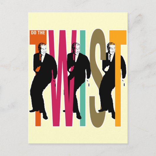 ツイストをしろ ポストカード (正面)