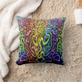 ツイストカラー装飾用クッション クッション (ブランケット)