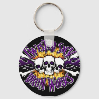 ツイストシックキーリング キーホルダー