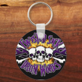 ツイストシックキーリング キーホルダー (正面)