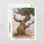 ツイストツリーはがき ポストカード (正面/裏面)