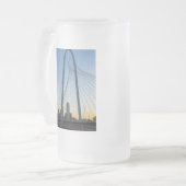 ツイストテキサス州ドーン フロストグラスビールジョッキ (正面左)