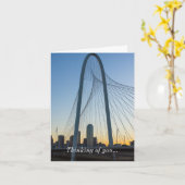 ツイストテキサス州ド考えーンのカード カード (黄色い花)