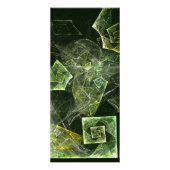ツイストバランス抽象芸術アートラックカード ラックカード (裏面)