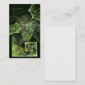 ツイストバランス抽象芸術アート名刺 名刺 (正面/裏面)