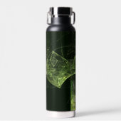 ツイストバランス抽象芸術アート ウォーターボトル (正面)