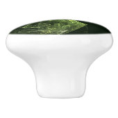 ツイストバランス抽象芸術アート セラミックノブ (側面)