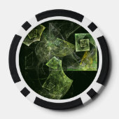 ツイストバランス抽象芸術アート ポーカーチップ (裏面)