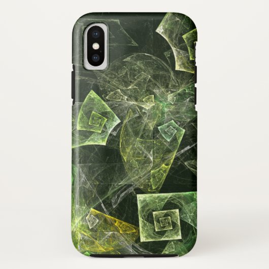 ツイストバランス抽象芸術アート Case-Mate iPhoneケース (裏面)