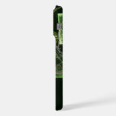 ツイストバランス抽象芸術アート iPhoneケース (左側面)