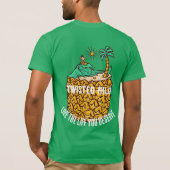 ツイストヒログリーンTシャツ Tシャツ (裏面)