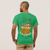 ツイストヒログリーンTシャツ Tシャツ (裏面フル)