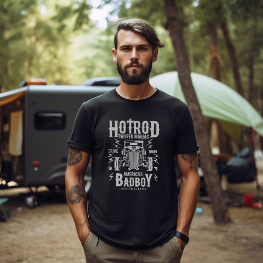 ツイストマニアックホットロッド Tシャツ