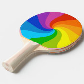 ツイストレインボー 卓球ラケット (正面アングル)