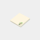 ツイスト日本の盆栽ツリーイエロー ポストイット (アングル)