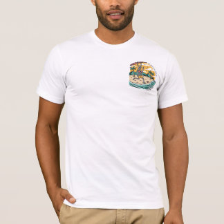 ツイスト柄WAVES Tシャツ