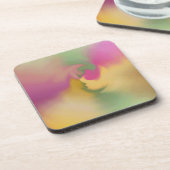 ツイスト淡い色の コースター (左側)