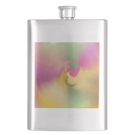 ツイスト淡い色の フラスク (正面)
