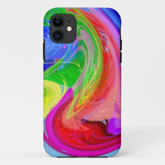 ツイスト虹 Case-Mate iPhoneケース (裏面)