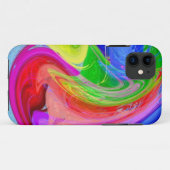 ツイスト虹 Case-Mate iPhoneケース (裏面(横))