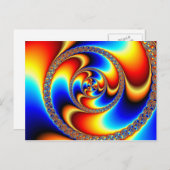 ツイスト – フラクタル葉書 ポストカード (正面/裏面)