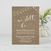 ツイスト ライト ストリングス 私たちはいまだに アニバーサリー 招待状 (スタンド正面)