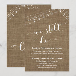 ツイスト ライト ストリングス 私たちはいまだに アニバーサリー 招待状