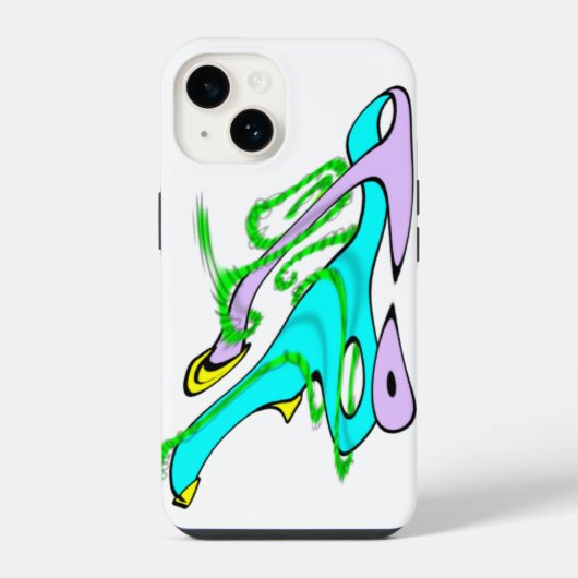 ツイストZボックス iPhoneケース (裏面)