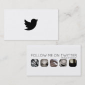 ツイッターのフォロワー コーリングカード (正面/裏面)