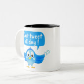 ツイッター ツートーンマグカップ (正面左)