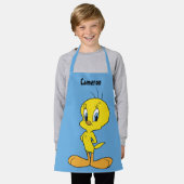ツイティ™ |賢い鳥 エプロン (着用した状態)