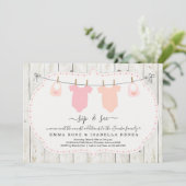 ツイパーソナライズされたンガールズシップ&シー招待状 招待状 (スタンド正面)