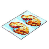 ツインさくらんぼパイ手帳 ノートブック (左側)