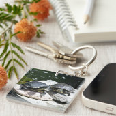 ツインのカメ –  キーホルダー (正面右)