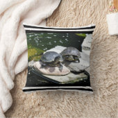 ツインのカメ –  クッション (ブランケット)