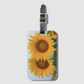 ツインひまわりラゲッジタグ ラゲッジタグ (正面縦)
