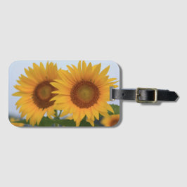 ツインひまわりラゲッジタグ ラゲッジタグ