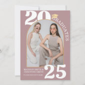 ツインアーチフォトカレッジ高校卒業 案内状 (正面)