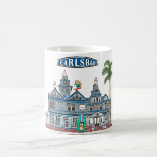ツインインズビーチシティカールズバッド コーヒーマグカップ