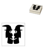 ツインウィッチアートスタンプ ラバースタンプ (押印)