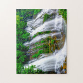 ツインウォーターフォールズテネシー。 ジグソーパズル (縦)