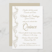 ツインエレガントボーイガールフィエスタデカンス 招待状 (正面/裏面)