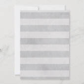 ツインエレファントベビーシャワー招待状 招待状 (裏面)