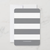 ツインカボチャベビーシャワーボーイガールの黒い肌色 招待状 (裏面)