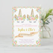 ツインガールズの魔法の招待状 招待状 (スタンド正面)