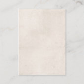 ツインガールズバニーブックスベビーリクエストカード エンクロージャーカード (裏面)